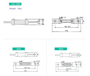FL-2 75มิลลิโวลต์มิเตอร์กระแสตรงตัวต้านทานชันต์คลาส A 200A 150A ตัวต้านทานแบบติดตั้งบนโครงเครื่องค่าคงที่ชันต์กระแสไฟฟ้ากระแสตรง FL-2 5A–5000A - Product Image 5