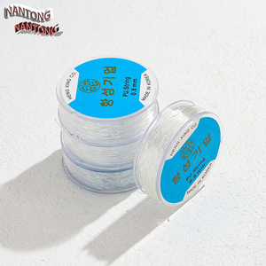 Heng Xing Co Pu <b>String</b> 0.8 Mm Elastic Cord For <b>Bracelet</b> Making Transparent Crystal Wire Jewelry Finding - Product Image 1