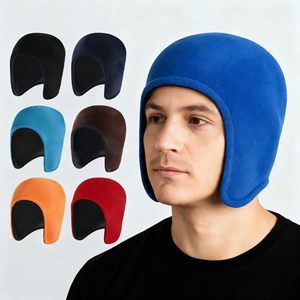 Outdoor Winter Radfahren Herren Dicke Warme Sport-Laufmütze Winddichte Fleece-Ohrenklappe Ski-Beanie-Mütze - Product Image 2