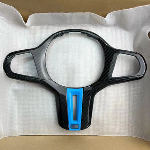 Embellecedor de cubierta de volante Interior de fibra de carbono seco para BMW 3/4/5/6/7 Series G20 G30 G32 G80 G02 F90 F98 X3M X4M - Product Image 5