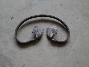 Haupteingangsgitter-Design Schmiedeeisen-Tordesign Dekoratives Schmiedeeisen-Spiralgitter - Product Image 2