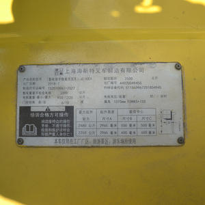 Montacargas Eléctrico Contrapesado Hyster J2.50EX de 2.5 Toneladas, Ancho de Horquilla de 1070 mm, Mástil de Tres Etapas, Usado en Shanghái - Product Image 1