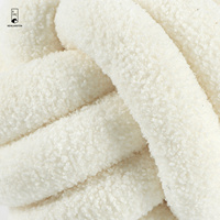 Coloré court en peluche noeud boule oreiller taille coussin oreiller décoration de la maison Teddy tissu jeter oreiller coussin canapé voiture bureau