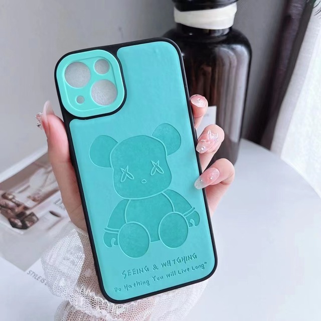 Multi Color Protector Anime Leather Phone Accessories Case Back Cover for Iphone 11 12 13 14 15 16 17 18 Pro Max for Samsung