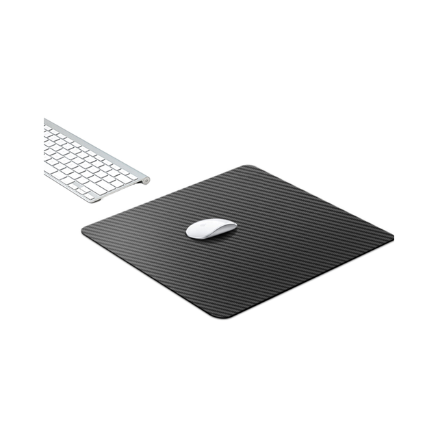 Wholesale 450x400 Matte Black Waterproof Durable Gaming Mouse Pad with Custom Logo Carbon Fiber Designed