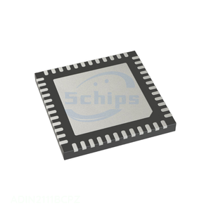 ADIN2111BCPZ 2 PORT SWITCH WITH 10BASE T1L PH Electronic Components Manufacturer 48 WFQFN Exposed Pad, CSP BOM IC In Stock - Product Image 1