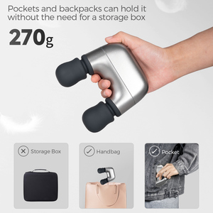 Mini masajeador deportivo de mano eléctrico TWINTOUCH, masajeador de martillo <span class=keywords><strong>Personal</strong></span> del tamaño de la palma para uso corporal - Product Image 5