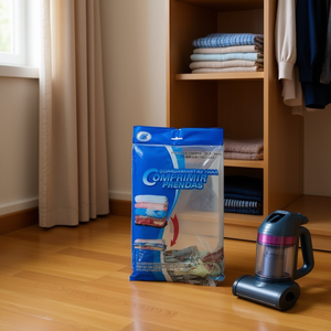 Sac de rangement sous vide Mnj 68x98Cm Transparent pour la compression des vêtements - Product Image 2