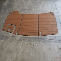 Tapis de plateforme de bain Four Winns 328 Vista en mousse EVA imitation teck pour bateau, style SeaDek MarineMat Gatorstep, auto-adhésif