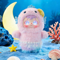 OEM/ODM Lila Bär KI-Interaktive Puppe Spielzeug mit Leuchtenden Augen Plüsch-Kleid Schleife Intelligenter Sprachassistent Niedlicher Begleiter-Roboter Geschenk