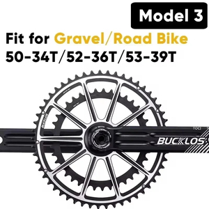 <span class=keywords><strong>Plateau</strong></span> de pédalier BUCKLOS pour vélo de route 8/9/10/11 vitesses, en alliage d'aluminium 7075-T6, compatible avec les manivelles <span class=keywords><strong>SRAM</strong></span> - Product Image 3