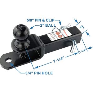 <span class=keywords><strong>Enganche</strong></span> para <span class=keywords><strong>remolque</strong></span> <span class=keywords><strong>ATV</strong></span>/UTV, soportes de bola de <span class=keywords><strong>remolque</strong></span>, Bola de 2 pulgadas con pasador de horquilla, compatible con receptor de 2 pulgadas, piezas y accesorios de <span class=keywords><strong>remolque</strong></span> - Product Image 4