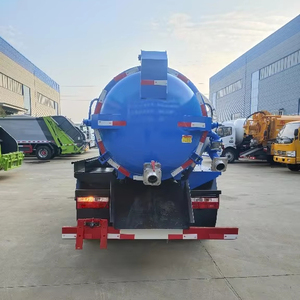 Camion d'aspiration des eaux usées Dongfeng 5000L avec arrêt automatique, pompe à vide 280m³/h, commande à une touche, nettoyage rapide en 10 minutes - Product Image 6