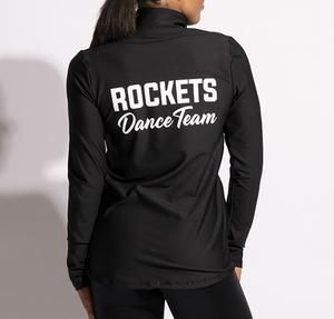 Veste de gymnastique noire équipement d'entraînement Cheerleading échauffements femmes filles tenues de gymnastique par Sublimation personnalisées - Product Image 5