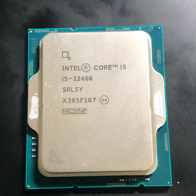 Used Intel Core I5-12400 Desktop Processor (12th Gen Alder Lake, 6-Core, 2.5 GHz, LGA 1700, 65W)