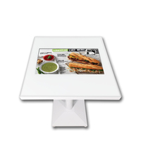 Mesa con pantalla táctil interactiva para restaurante, juego de café con pantalla táctil inteligente de 21,5 pulgadas