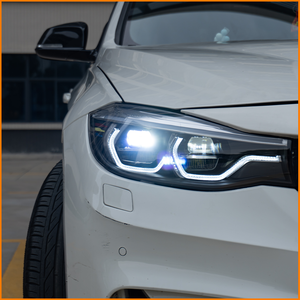Für BMW 3er GT F34 2013-2020 Bi-LED Projektor-Scheinwerfer Upgrade 5er-Serie Design Blauer Laser-Rahmen Vordere Lampeneinheit - Product Image 5