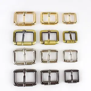 Meetee BD307 20/25/32mm Adjustable Belt Buckles Alloy Square Roller Buckle Hardware Accessories Handbags Pin Hook Buckles