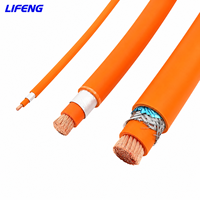 Cable blindado de alto voltaje para vehículos de nueva energía EVP-125 XLPE 1.5-120mm² Cable de alimentación automotriz para vehículos eléctricos para batería, motor e inversor