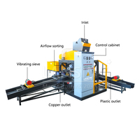 Mesin Granulator Tembaga Lansing LX-400B Kapasitas Tinggi 150-350kg/jam dengan Sistem Pendingin Stabil untuk Daur Ulang Kabel