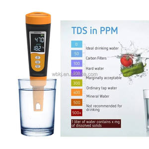 2024 новый дизайн портативный TDS/EC/тестер температуры 3-в-1 ЖК-дисплей настраиваемый OBM для домашнего использования - Product Image 4