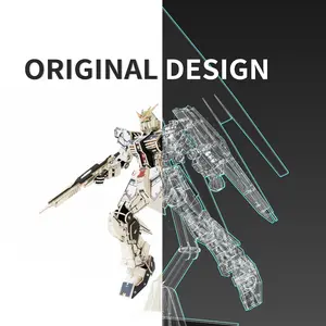 Design oficial licenciado-produzir-venda RX-93 v gundam papel quebra-cabeça de papel 3d artesanato brinquedos adultos quebra-cabeça