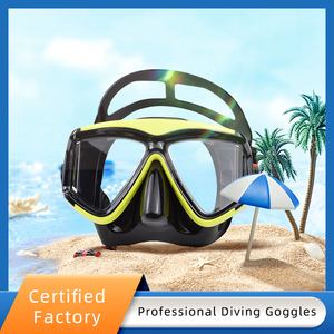 Maschera subacquea subacquea a basso volume per la pesca subacquea in Silicone subacqueo occhiali per immersioni subacquee maschera per immersioni - Product Image 3