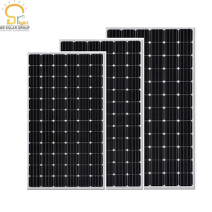Kit de panneaux solaires monocristallins PERC à haute efficacité 200W, 17% d'efficacité, garantie 10 ans pour système d'alimentation solaire domestique - Product Image 2