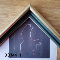 Moldura de plástico EPS ecológica reciclable, tira no tóxica para decoración de pared con fotos en habitaciones infantiles