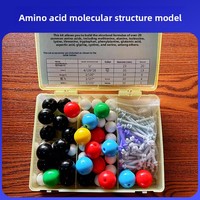 Le modèle de structure moléculaire des acides aminés présente une boule d'un diamètre de 23 à 30 mm. Le modèle de type bâton peut être démonté