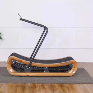 Tapis de course manuel incurvé non motorisé, machine de course autopropulsée sans moteur, équipement de fitness pour la salle de sport et la maison - Product Image 5