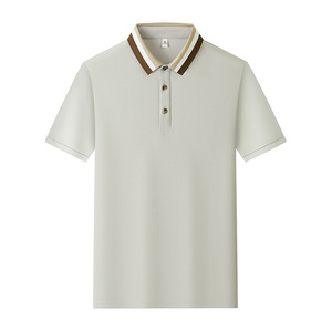 Camisa Polo de Manga Corta, Color Verde Sólido, Fibra de Poliéster, Uso Diario, Ropa de Trabajo - Product Image 2