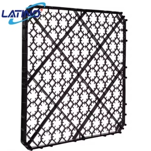 Riempitivo PP Opti-Grid con Griglia Dorata, Nero, Alta Produttività, Quadrato Spesso 5 cm per Torre di Raffreddamento a Flusso Incrociato LATINO - Product Image 5