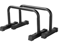 Barres parallèles simples en acier pour l'entraînement intérieur et extérieur Équipement de fitness pour hommes avec levage par traction des jambes écrasantes