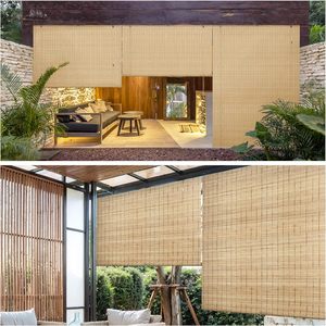 Abat-jour roller moderne en <span class=keywords><strong>bambou</strong></span> imperméable <span class=keywords><strong>pour</strong></span> l'extérieur avec une technique simple de protection ignifuge et anti-UV <span class=keywords><strong>pour</strong></span> patio extérieur - Product Image 6