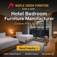 Ensembles de meubles de chambre d'hôtel à Foshan, ensembles de meubles de chambre d'hôtel en bois massif, meubles d'hôtel sur mesure, usine de vente en gros OEM