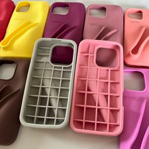 Hot bán Rhodes haylely Son môi sang trọng son bóng cho <span class=keywords><strong>iPhone</strong></span> 16 Pro Max trường hợp Hộp Tương thích với 17 Pro Max 17 không khí 17 Pro 17 - Product Image 4