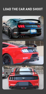 Aileron arrière de coffre en fibre de carbone véritable style GT350 pour <span class=keywords><strong>Ford</strong></span> <span class=keywords><strong>Mustang</strong></span> 2015-2017 - Product Image 6