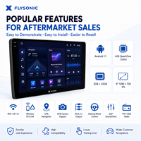 Radio Voiture Android 9 10 Pouces Universelle 1 Din Multimédia Écran Tactile Lecteur Stéréo MP5 Navigation GPS Lecteur DVD pour Voiture