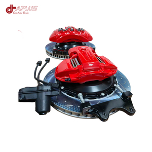 Étriers de frein avant AMG 6POT, disques de frein 390 mm, étriers arrière F55R 4POT avec frein à main électronique, disques de frein 380 mm pour Mercedes E43. - Product Image 2