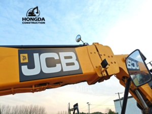 Manipulador telescópico de alto alcance JCB 540 4WD usado, cargador giratorio de capacidad de 4 toneladas con carretilla elevadora competitiva - Product Image 6