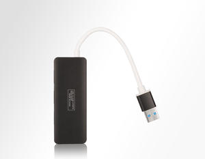 Erisin <span class=keywords><strong>ES335</strong></span> Hub USB 3.0 haute vitesse à 4 ports, multi-splitter, extension pour ordinateur de bureau, ordinateur portable, Macbook et Android 9.0 ou supérieur, autoradio DVD - Product Image 1