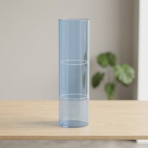 Tube gradué en verre de laboratoire de 100 ml pour la mesure de liquides en laboratoire - Product Image 5