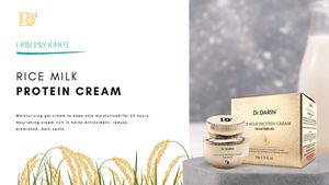 ครีมทาหน้าว่านหางจระเข้50ก. ออแกนิคและโลชั่นโปรตีนข้าวนมคอลลาเจนเจลให้ความชุ่มชื้น24ชั่วโมงสำหรับการดูแลผิว - Product Image 3