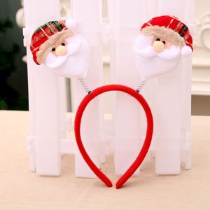 Diadema con Luz LED en Forma de Muñeco de Nieve, Adornos Navideños para Niños, Nuevo Diseño - Product Image 4
