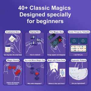 Mideer MD0131 Set di Magia Natalizia <span class=keywords><strong>per</strong></span> <span class=keywords><strong>Bambini</strong></span> della Scuola Elementare, Gioco di Carte <span class=keywords><strong>per</strong></span> <span class=keywords><strong>Bambini</strong></span>, IL MIO PRIMO SPOGIO MAGICO - Product Image 3