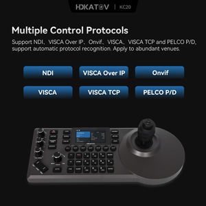 HDKATOV الأكثر مبيعًا OBS AI Tracking 4K PTZ Optics ushmi Lan Usb3.0 Poe بث مباشر + وحدة تحكم IP - Product Image 3