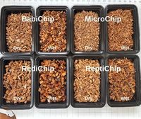 Serpent Lézard Grenouille Reptile Coco Chip Chunk Shell Husk Reptile Serpent Literie