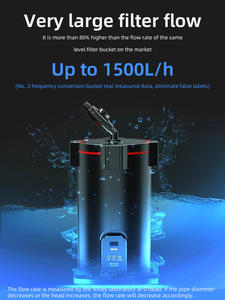 ตัวกรองตู้ปลาแบบภายนอกชนิดถังเงียบพิเศษสำหรับตู้ปลาขนาดใหญ่และตู้ปลา - Product Image 3