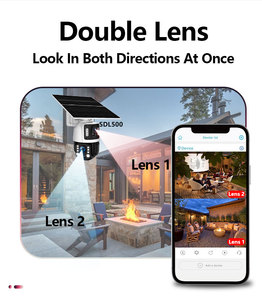 New Arrival 20 Wát panel năng lượng mặt trời với 36x Zoom ngoài trời 4 gam năng lượng mặt trời Máy ảnh 20800mAh pin 24h ghi âm cho trang trại năng lượng mặt trời máy ảnh - Product Image 4